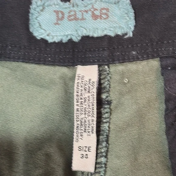 NWT PARTS Camo Cargo Shorts 34 - Picture 7 of 10